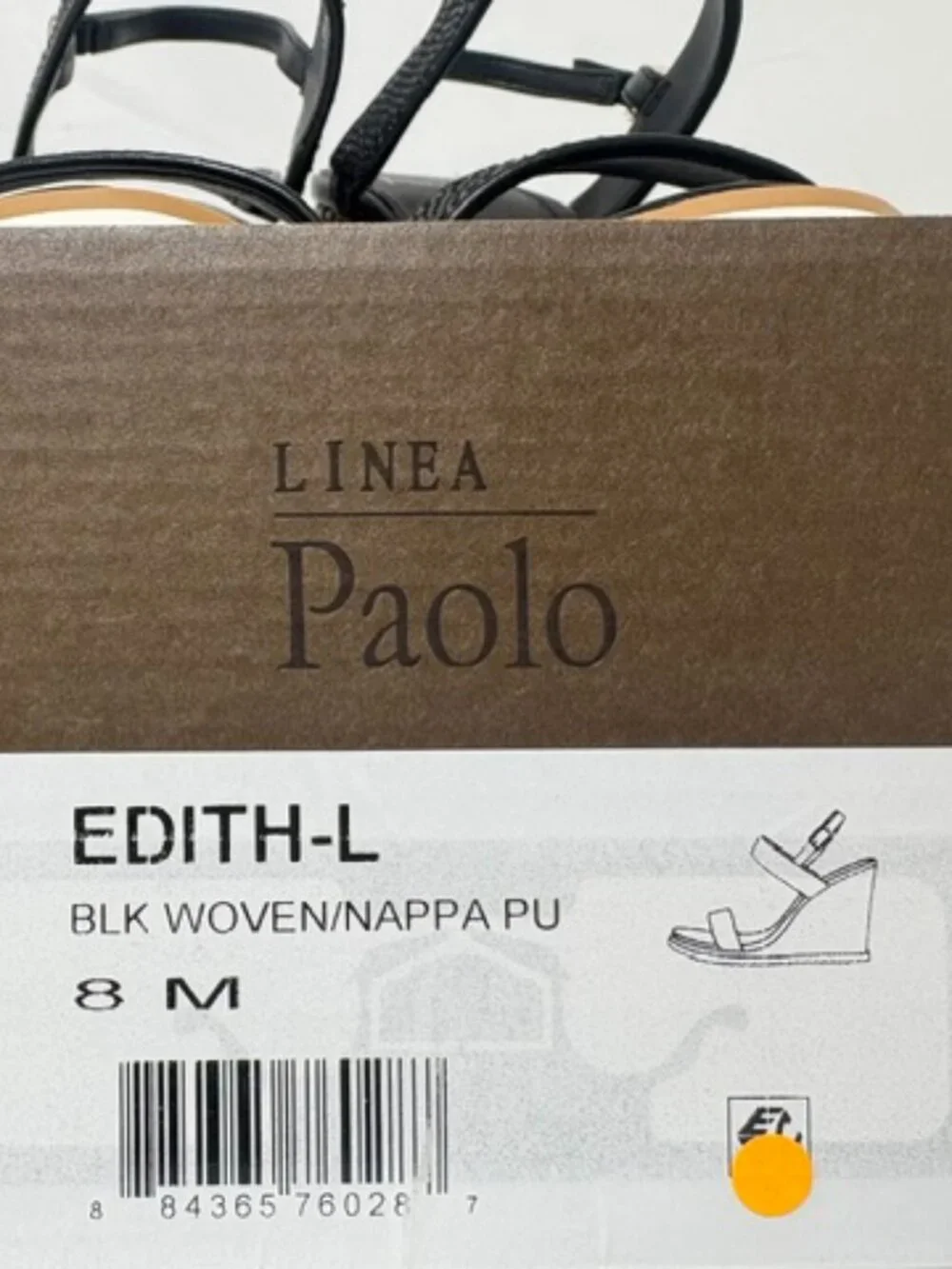 NEW IN BOX-NEVER WORN! Linea Paolo Wedge Sandals / SIZE 8